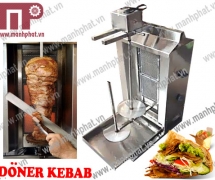 Lò nướng thịt bánh mỳ Doner Kebab loại 2 lò đốt MP-02